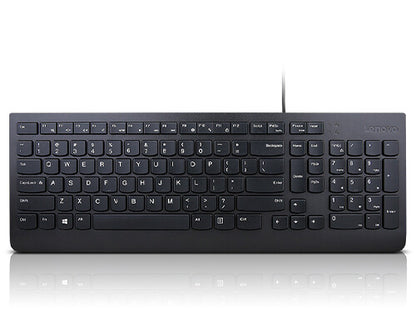 Lenovo Essential keyboard Universal USB Czech, Slovakian Black