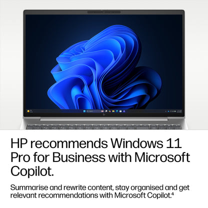 HP ProBook 4 G2i 16 AI PC Intel Core 7 350 Laptop 40.6 cm (16") WUXGA 16 GB DDR5-SDRAM 512 GB SSD Wi-Fi 6E (802.11ax) Windows 11 Pro Silver