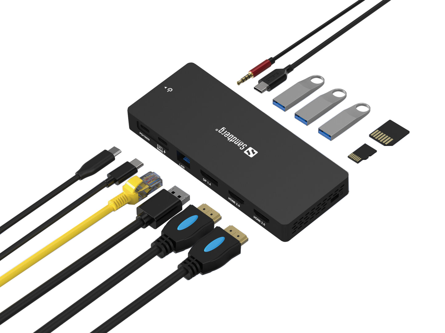 Sandberg USB-C 13in1 Docking Station Pro