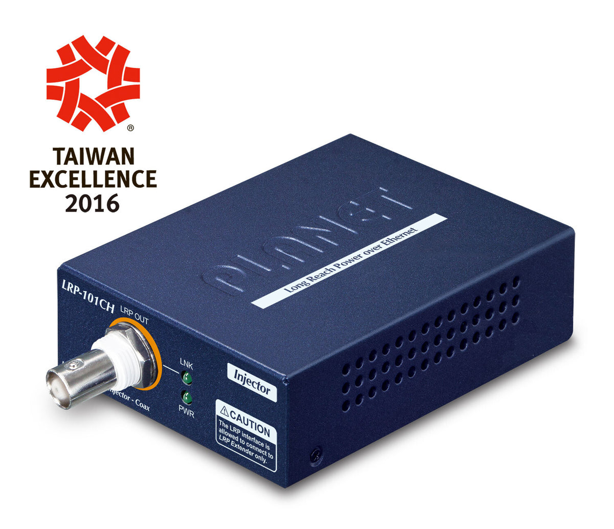 PLANET LRP-101C-KIT network extender Network transmitter & receiver Blue 10, 100 Mbit/s