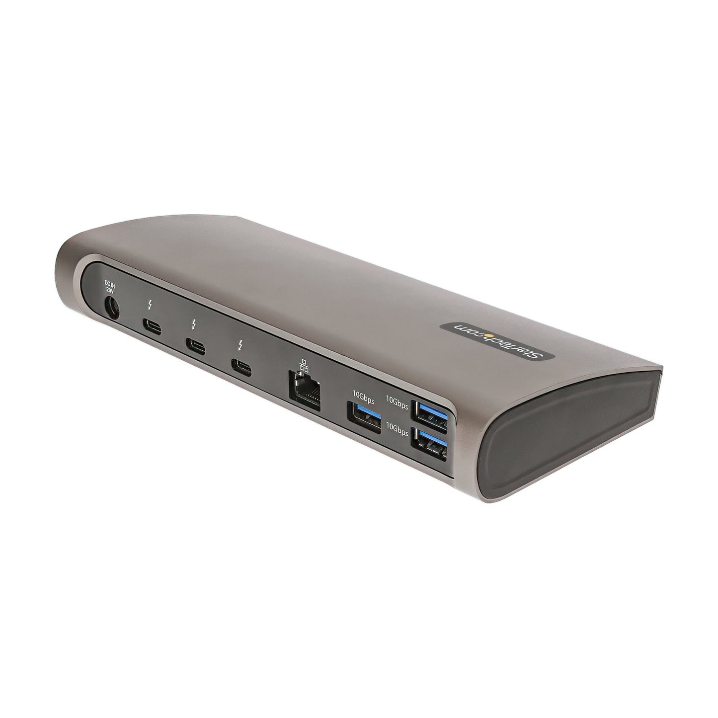 StarTech.com TB4CDOCKUE laptop dock/port replicator Wired Thunderbolt 4 Black, Grey