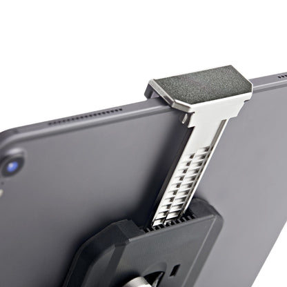 StarTech.com Secure Tablet Stand w/ K-Slot Cable Lock - Locking Tablet Holder for 7.9"-13" Tablets - Universal Adjustable Tablet Mount for Desk/Surface - Lockable Anti-Theft Security Mount - TAA