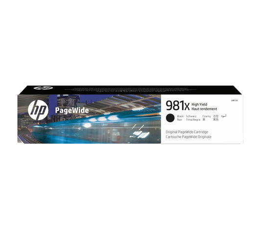 HP 981X High Yield Black Original PageWide Cartridge