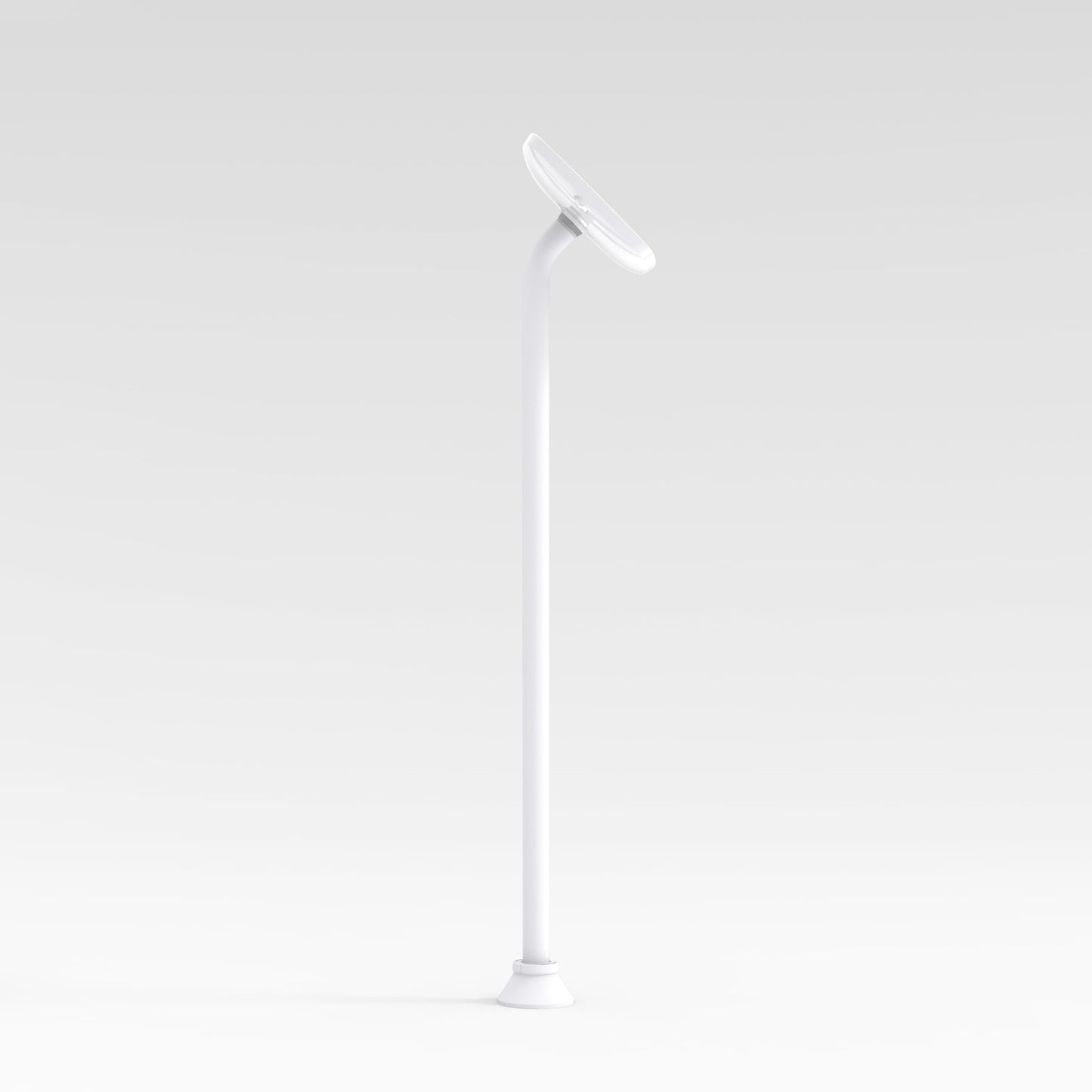 Bouncepad Floorstanding Slim | Apple iPad 5th Gen 9.7 (2017) | Black | Exposed Front Camera and Home Button |