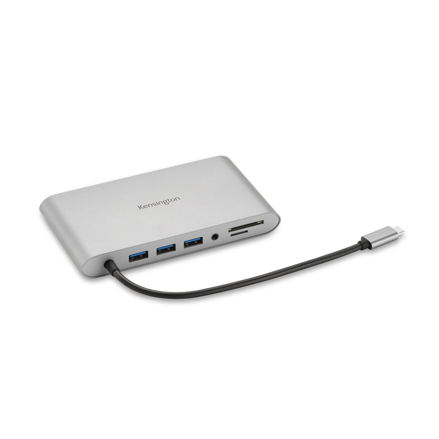 Kensington UH1440P USB-C 5Gbps Dual Video Driverless Mobile Dock – 85W Pass-Through Power – DP/HDMI/VGA
