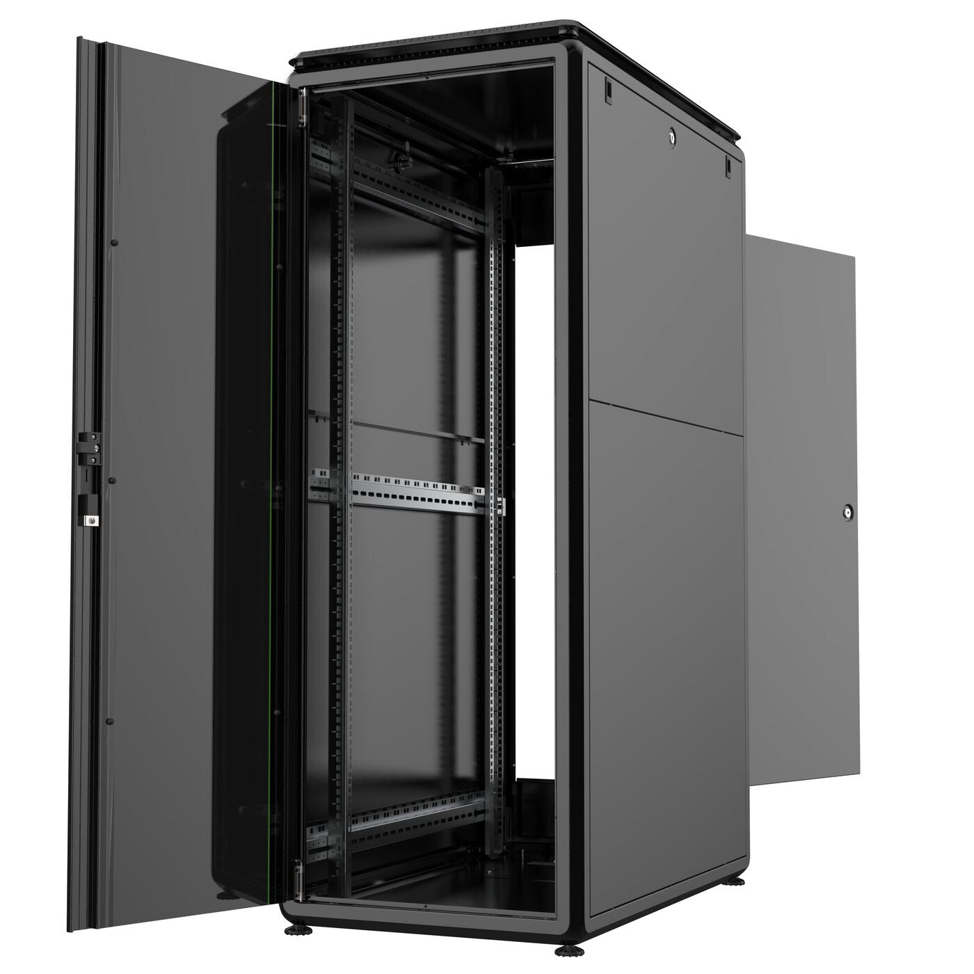 Lanview RDL32U61BL rack cabinet 32U Freestanding rack Black