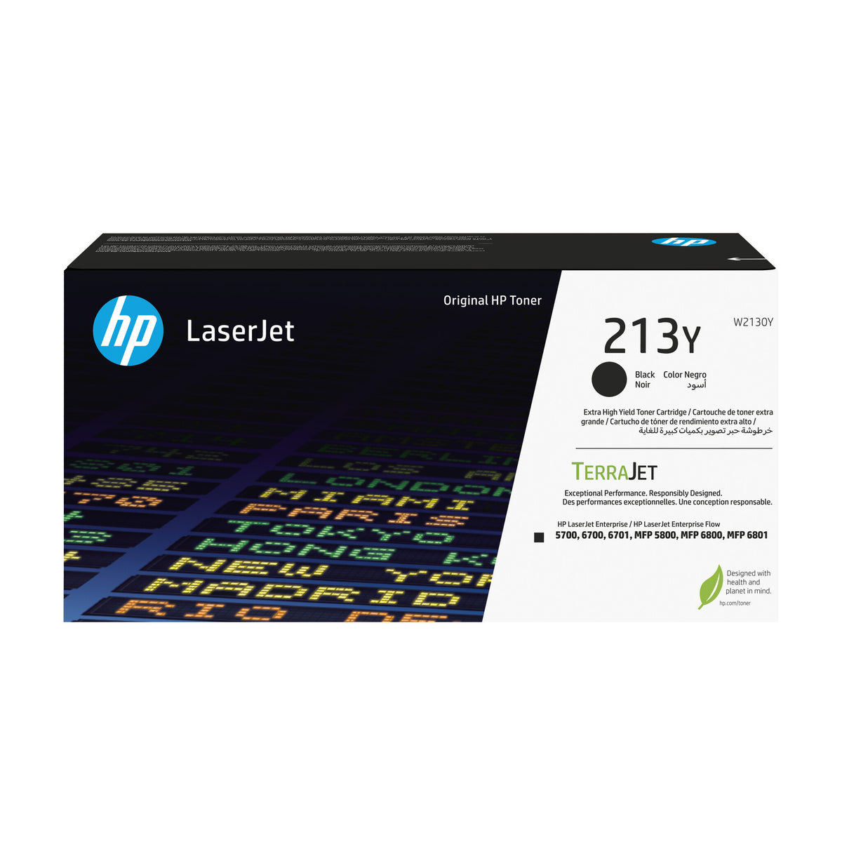 HP 213Y Extra High Yield Black Original LaserJet Toner Cartridge