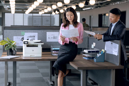 HP LaserJet Pro 4102fdn Multifunction Black and white Printer, Ethernet Only; Copier, Scanner