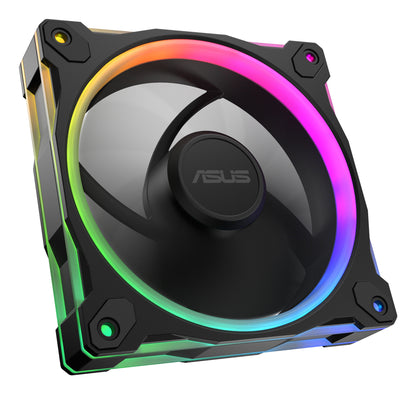 ASUS Prime MR120 Fan ARGB Black 3in1 Computer case 12 cm