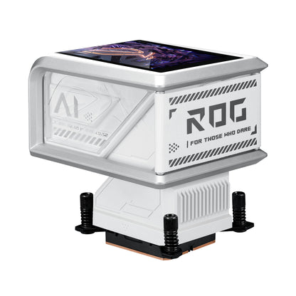 ASUS ROG RYUO IV 360 ARGB WHT Processor All-in-one liquid cooler 12 cm White