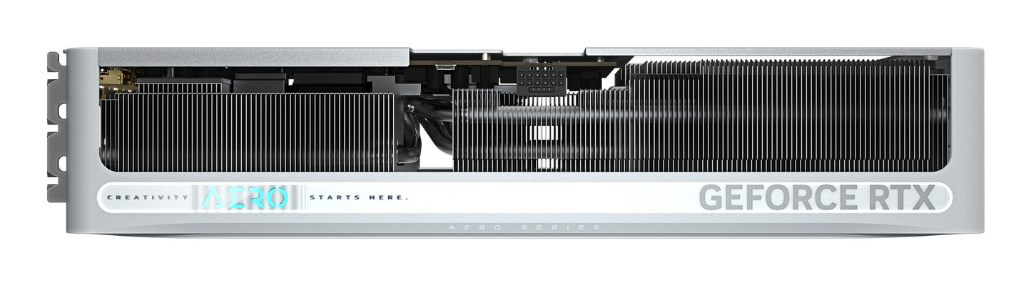 GIGABYTE GeForce RTX 5070 Ti AERO OC 16G Graphics Card - 16GB GDDR7, 256bit, PCI-E 5.0, 2588 MHz Core Clock, 3 x DP 2.1a, 1 x HDMI 2.1b, NVIDIA DLSS 4, GV-N507TAERO OC-16GD