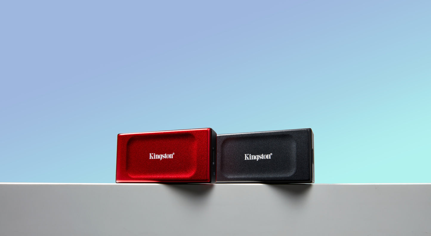 Kingston Technology 2TB XS1000 Red External USB 3.2 Gen 2 Portable Solid State Drive