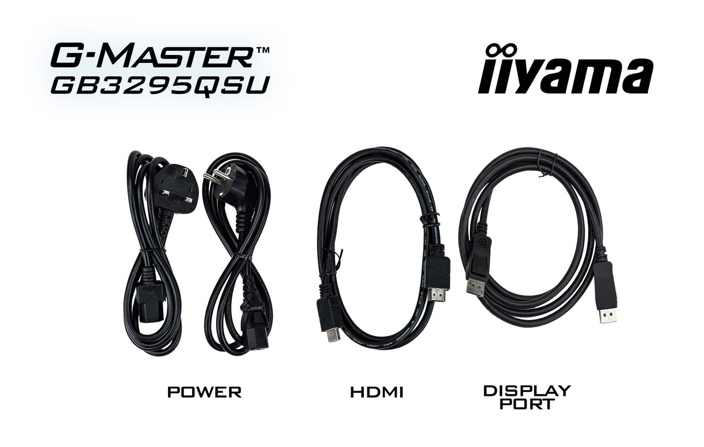 iiyama G-MASTER GB3295QSU-B1 computer monitor 80 cm (31.5") 2560 x 1440 pixels Quad HD LED Black