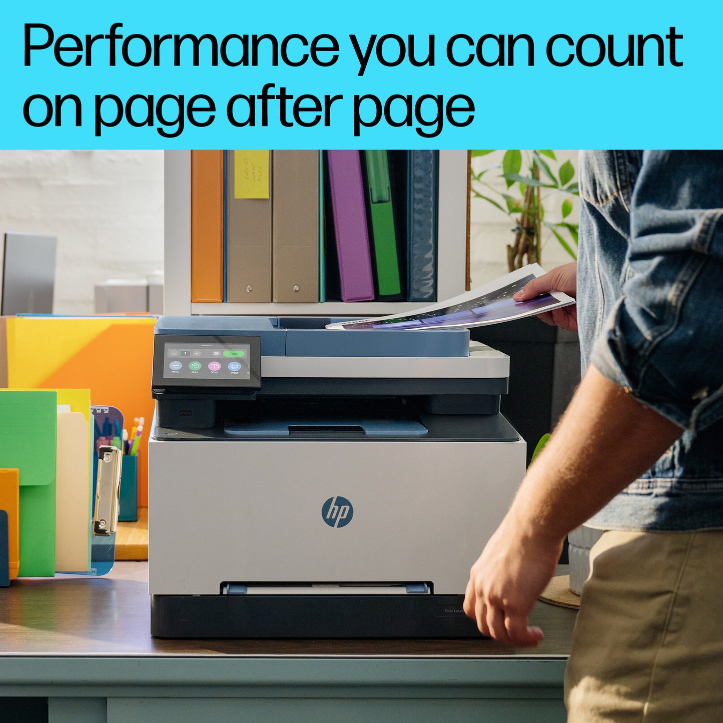 HP LaserJet Pro 3302fdn Multifunction Color Printer, Ethernet Only; Copier, Scanner