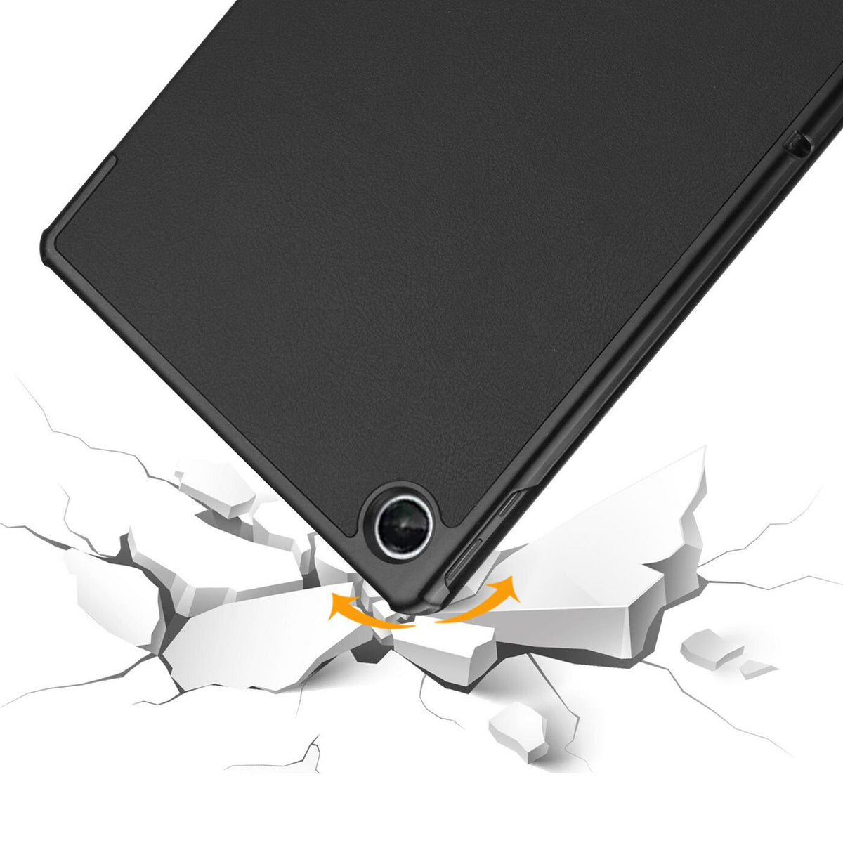 eSTUFF ES685300-BULK tablet case Folio Black