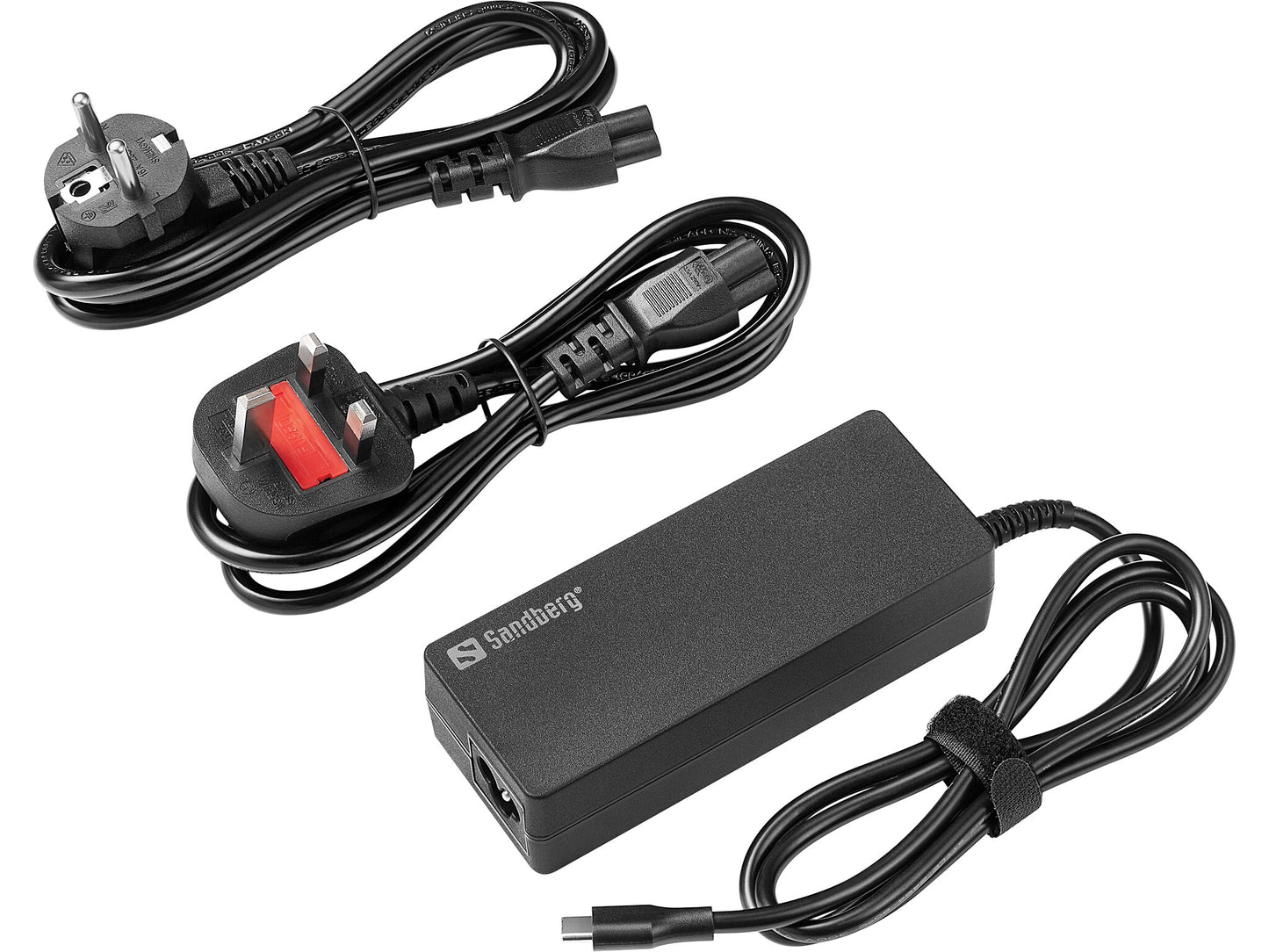 Sandberg USB-C AC Charger PD100W EU+UK