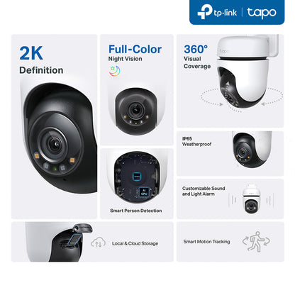TP-Link Tapo Outdoor Pan/Tilt Security Wi-Fi Camera