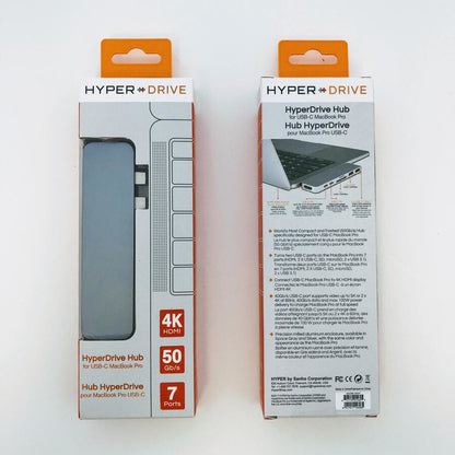 HYPER HD28C USB 3.2 Gen 1 (3.1 Gen 1) Type-C Grey