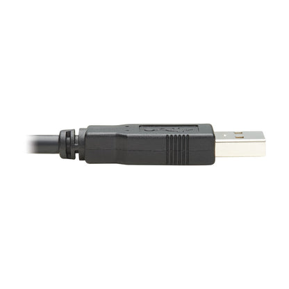 Tripp Lite U009-006-RJ45-X USB-A to RJ45 Rollover Console Cable (M/M) - Cisco Compatible, 250 Kbps, 6 ft. (1.83 m), Black