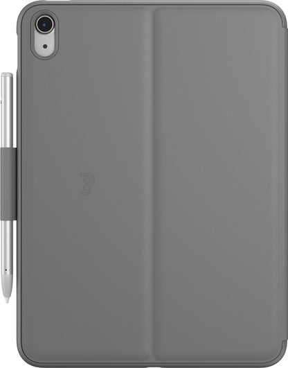 Logitech Slim Folio QWERTY UK English Bluetooth Grey