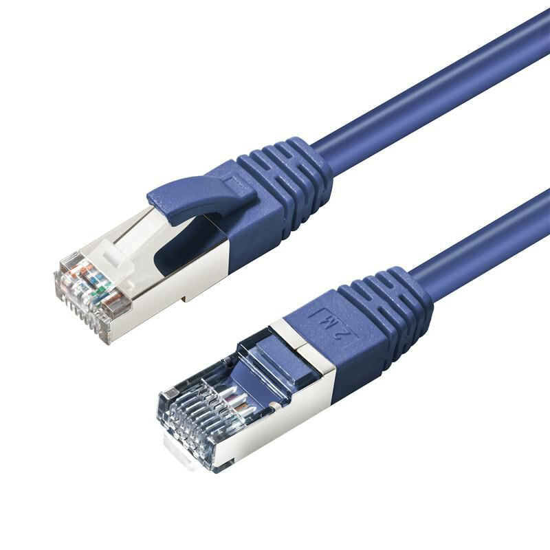 Microconnect SSTP6005B networking cable Blue 0.5 m Cat6 S/FTP (S-STP)