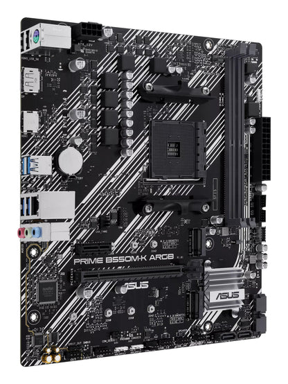 ASUS PRIME B550M-K ARGB AMD B550 Socket AM4 micro ATX