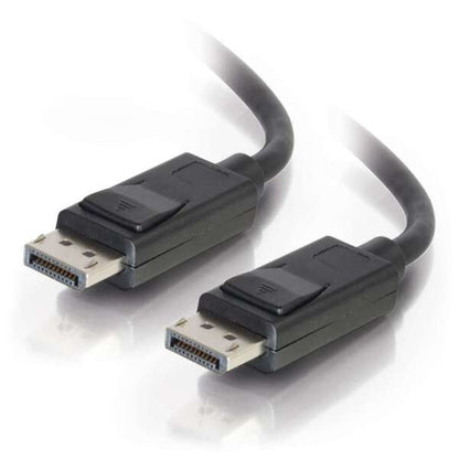 C2G 1m DisplayPort Cable with Latches 8K UHD M/M - 4K - Black