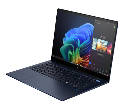 HP EliteBook Ultra G1q AI PC Copilot+ PC Snapdragon X1E-78-100 Laptop 35.6 cm (14") Touchscreen 2.2K 16 GB LPDDR5x-SDRAM 512 GB SSD Wi-Fi 6E (802.11ax) Windows 11 Pro Blue