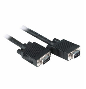 Mercodan D-Sub/D-Sub 30m VGA cable VGA (D-Sub) Black
