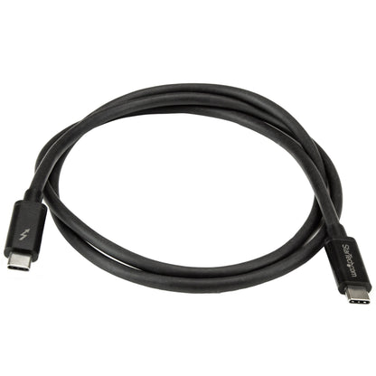 StarTech.com 1m Thunderbolt 3 (20Gbps) USB-C Cable - Thunderbolt, USB, and DisplayPort Compatible