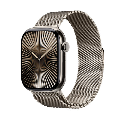 Apple 46mm Natural Milanese Loop - S/M