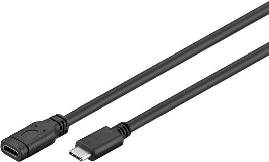 Microconnect USB3.1CC2EX USB cable USB 3.2 Gen 1 (3.1 Gen 1) 2 m USB C Black