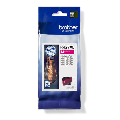 Brother LC427XLM ink cartridge 1 pc(s) Original High (XL) Yield Magenta