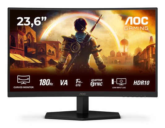 AOC G4 C24G42E computer monitor 59.9 cm (23.6") 1920 x 1080 pixels Full HD LED Black, Red