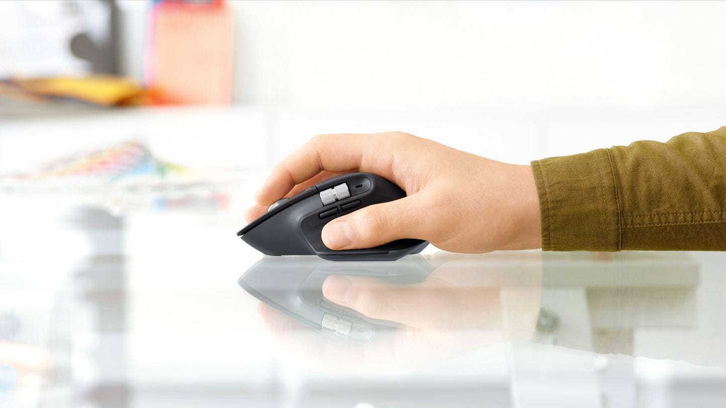 Logitech MX Master 3S Bluetooth Edition mouse Universal Right-hand RF Wireless + Bluetooth 8000 DPI