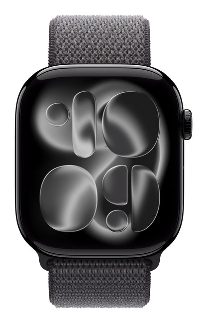 Apple MFFM4ZM/A Smart Wearable Accessories Band Dark Grey Nylon, Recycled polyester, Spandex