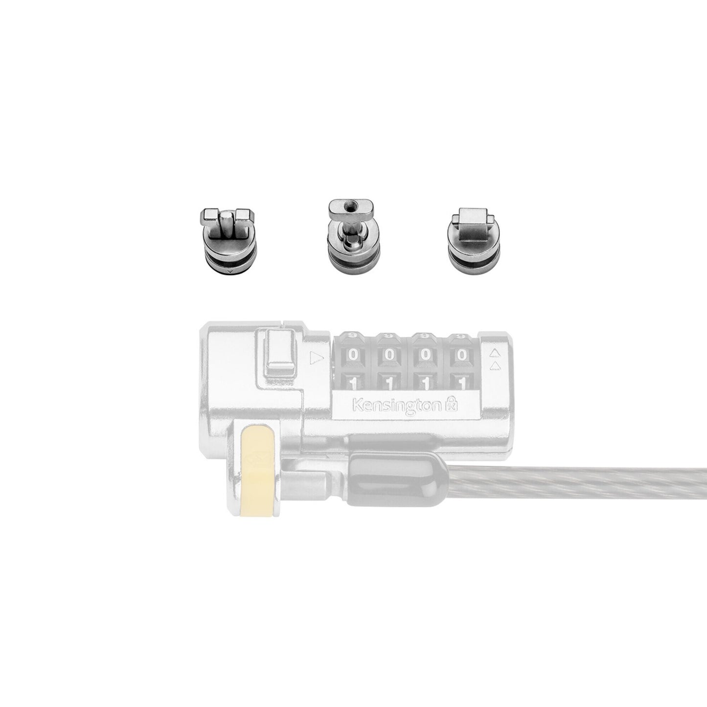 Kensington ClickSafe Universal Slots Security Anchors Kit