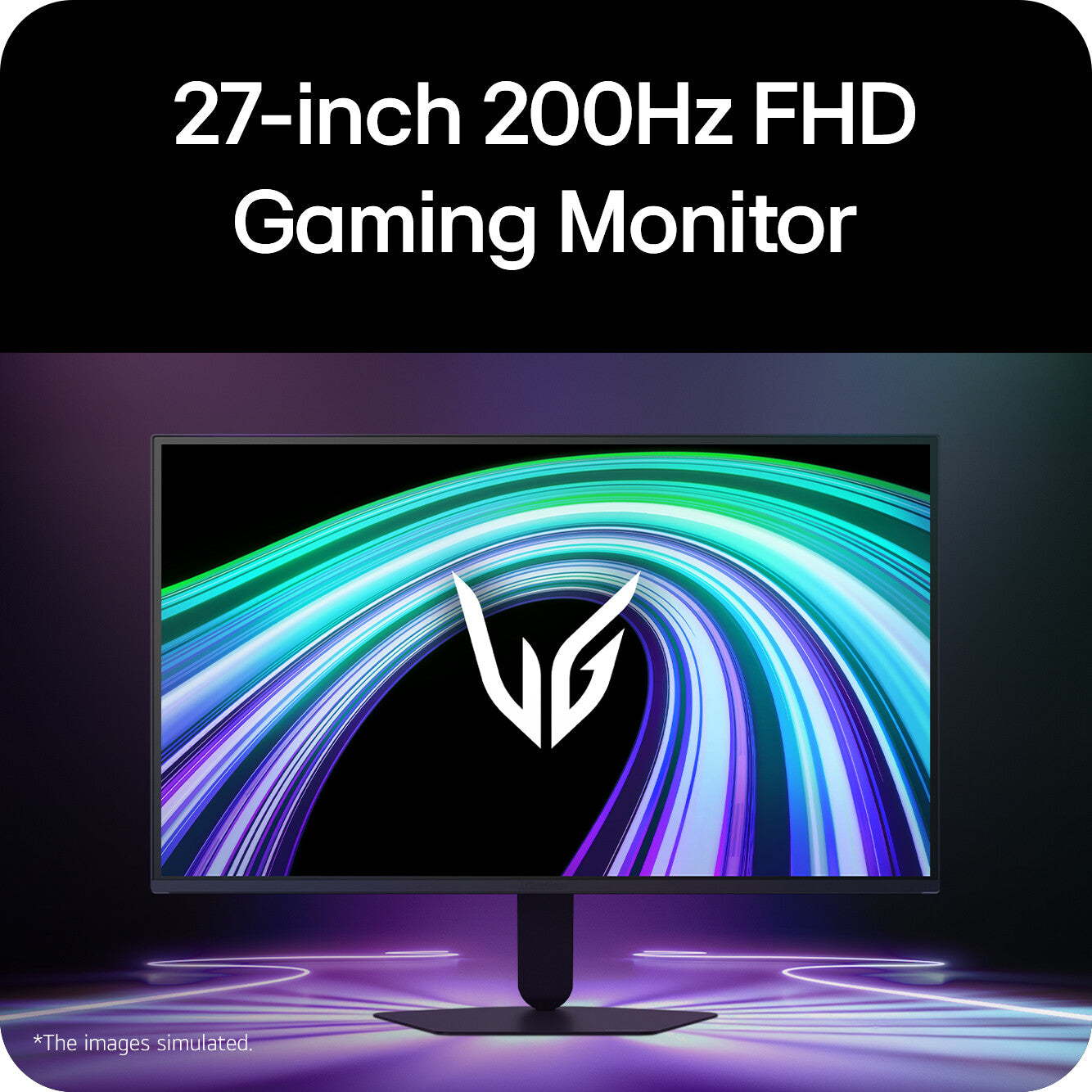 LG UltraGear G5 27G523B-B, 27" Full-HD IPS, 200Hz, 1ms Gaming Monitor