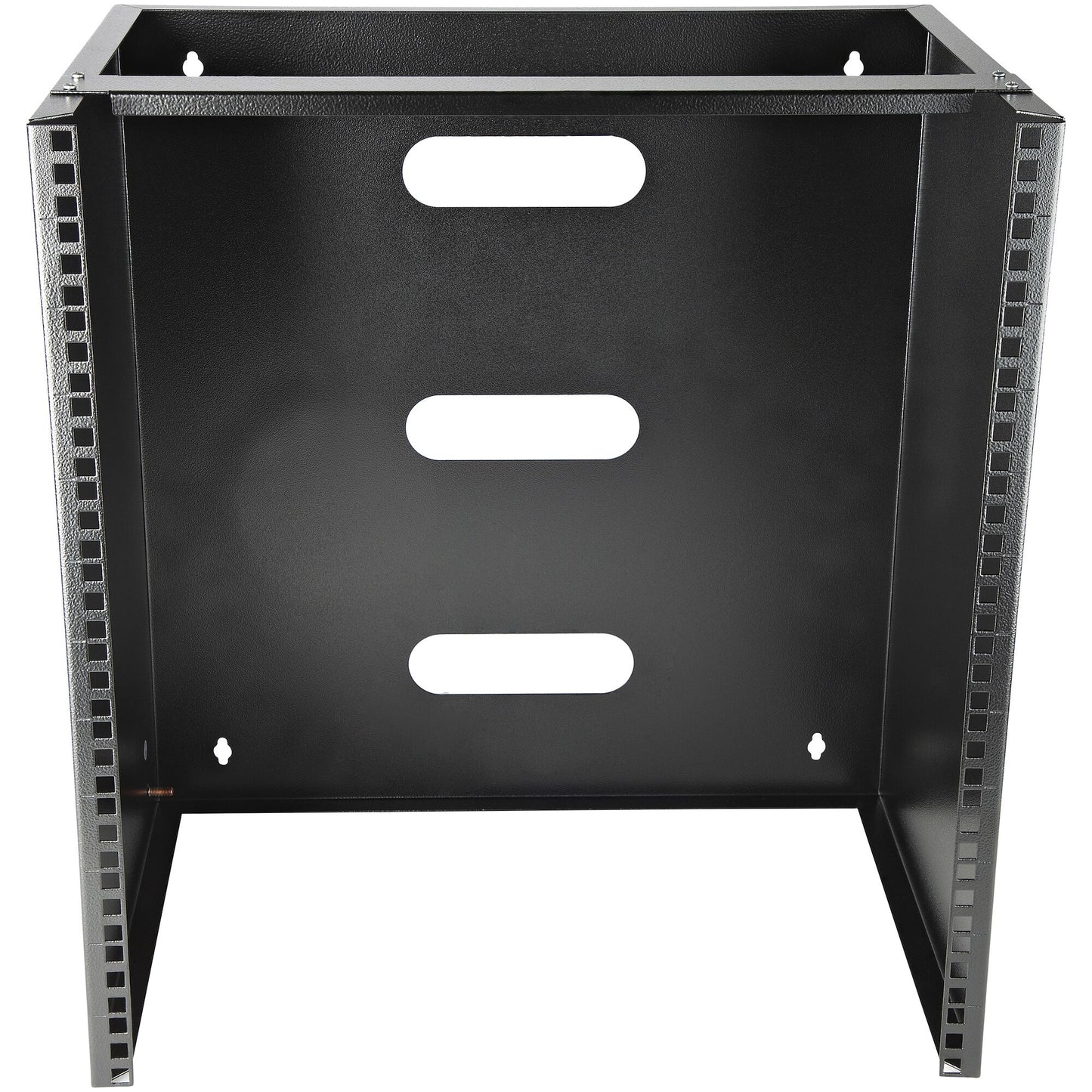 StarTech.com 12U Wall Mount Network Rack - 14 Inch Deep (Low Profile) - 19" Patch Panel Bracket for Shallow Server and IT Equipment, Network Switches - 125lbs/57kg Weight Capacity, Black