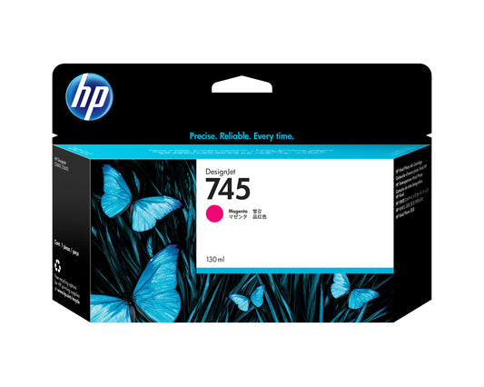 HP 745 130-ml DesignJet Magenta Ink Cartridge