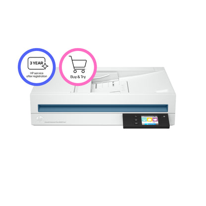 HP ScanJet Enterprise Flow N6600 fnw1 Flatbed scanner 1200 x 1200 DPI A4 White