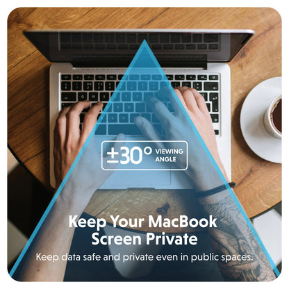 HYPER HyperShield Magnetic Privacy 34.5 cm (13.6") Laptop Frameless display privacy filter 3H