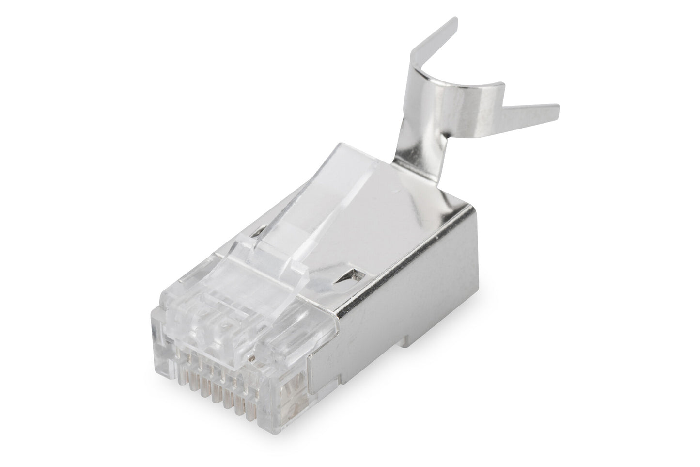 Digitus Modular Plug for Round Cable, CAT 6A, shielded, Pass through connector