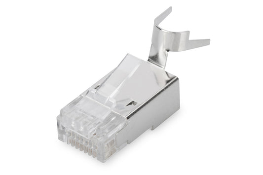 Digitus Modular Plug for Round Cable, CAT 6A, shielded, Pass through connector