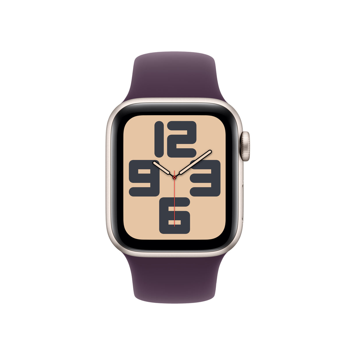 Apple MAX74ZM/A smart wearable accessory Band Plum colour, Plum Fluoroelastomer
