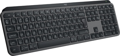 Logitech MX Keys S keyboard Universal RF Wireless + Bluetooth QWERTY UK English Graphite