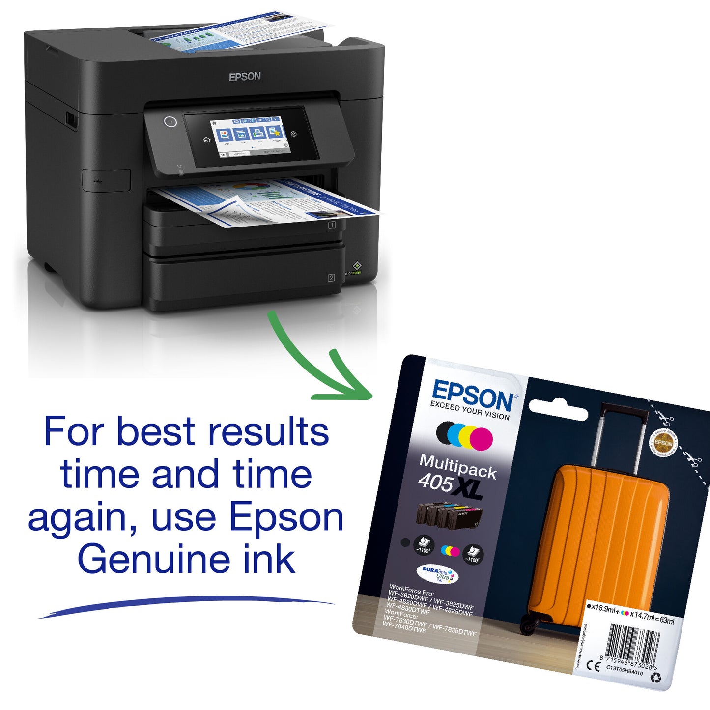 Epson WorkForce Pro WF-4830DTWF Printer
