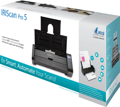 I.R.I.S. IRIScan Pro 5 ADF scanner 600 x 600 DPI A4 Black