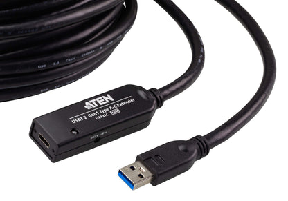 ATEN UE331C USB cable USB 3.2 Gen 1 (3.1 Gen 1) 10 m USB A Black