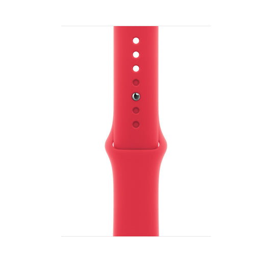 Apple MT3W3ZM/A Smart Wearable Accessories Band Red Fluoroelastomer